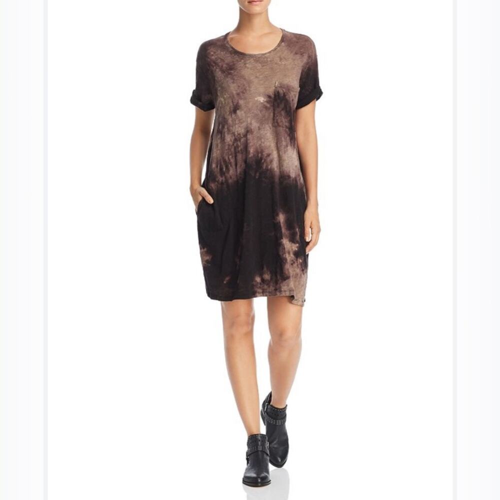 ATM Anthony Thomas Melillo Tie-Dye T-Shirt Dress Small